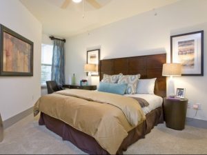 Bedroom Size at The Monterey by Windsor Apartments in Uptown Dallas TX Lux Locators Dallas Apartment Locators