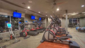 Fitness Room at Moda Victory Park Apartments in Uptown Dallas TX Lux Locators Dallas Apartment Locators