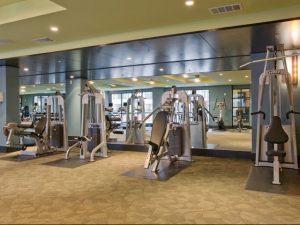Fitness Room at The Monterey by Windsor Apartments in Uptown Dallas TX Lux Locators Dallas Apartment Locators