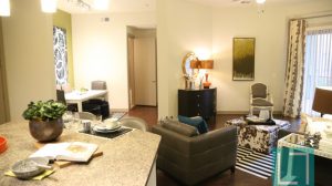 Living Room Study at 2660 Cityplace Apartments in Uptown Dallas TX Lux Locators Dallas Apartment Locators