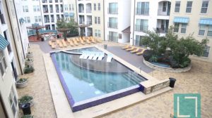 Pool View at The Monterey by Windsor Apartments in Uptown Dallas TX Lux Locators Dallas Apartment Locators