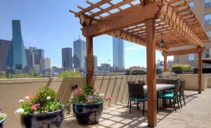 Terrace at The Vista Apartments in Uptown Dallas TX Lux Locators Dallas Apartment Locators