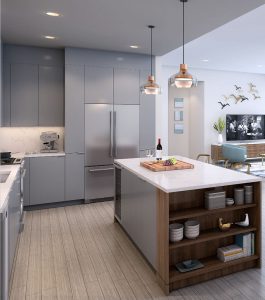 Luxury Kitchen at Luxury Apartment Located by LUX Locators in Dallas TX 1